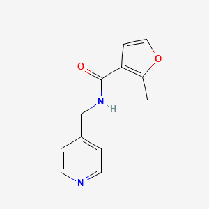 molecular formula C12H12N2O2 B5788009 2-methyl-N-(4-pyridinylmethyl)-3-furamide 