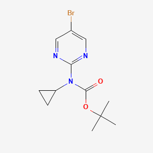 tert-Butyl (5-bromopyrimidin-2-yl)(cyclopropyl)carbamate