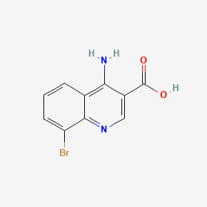4-Amino-8-bromoquinoline-3-carboxylic acid