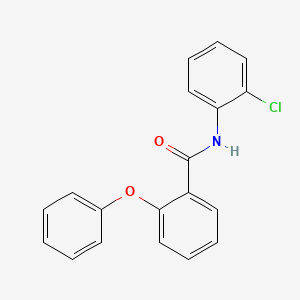 molecular formula C19H14ClNO2 B5788137 N-(2-chlorophenyl)-2-phenoxybenzamide 