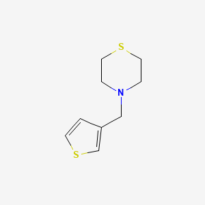4-(3-thienylmethyl)thiomorpholine