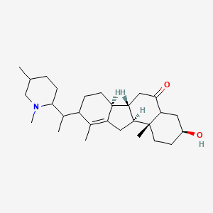 molecular formula C28H45NO2 B578841 Corsevine CAS No. 18209-21-7