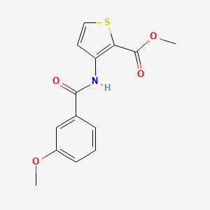methyl 3-[(3-methoxybenzoyl)amino]-2-thiophenecarboxylate