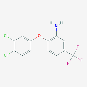 2-(3,4-dichlorophenoxy)-5-(trifluoromethyl)aniline