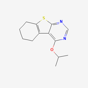 4-isopropoxy-5,6,7,8-tetrahydro[1]benzothieno[2,3-d]pyrimidine