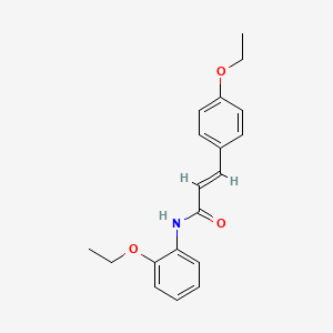 N-(2-ethoxyphenyl)-3-(4-ethoxyphenyl)acrylamide