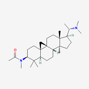 molecular formula C29H50N2O B578866 Buxaline C CAS No. 16975-11-4
