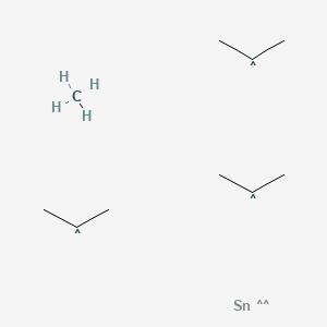 molecular formula C10H25Sn B578869 Trisisopropylmethylstannane CAS No. 19411-59-7