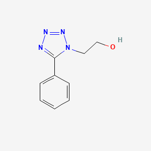 molecular formula C9H10N4O B5788721 2-(5-phenyl-1H-tetrazol-1-yl)ethanol 
