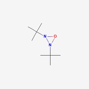 molecular formula C8H18N2O B578877 Di-tert-butyloxadiaziridine CAS No. 18857-00-6