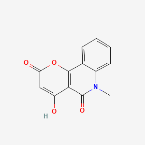 4-hydroxy-6-methyl-2H-pyrano[3,2-c]quinoline-2,5(6H)-dione