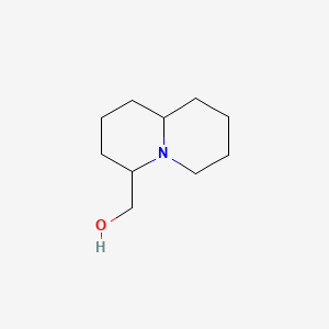 molecular formula C10H19NO B578885 octahydro-2H-Quinolizine-4-methanol CAS No. 1008-22-6