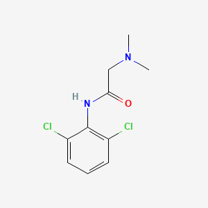 molecular formula C10H12Cl2N2O B5788871 N~1~-(2,6-dichlorophenyl)-N~2~,N~2~-dimethylglycinamide 