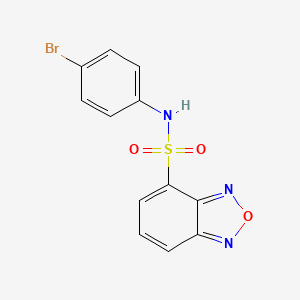 N-(4-bromophenyl)-2,1,3-benzoxadiazole-4-sulfonamide
