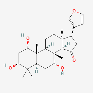 molecular formula C26H38O5 B578945 Neohavanensin CAS No. 18046-79-2