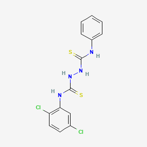 N-(2,5-dichlorophenyl)-N'-phenyl-1,2-hydrazinedicarbothioamide