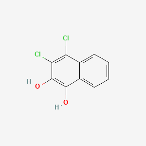 3,4-Dichloronaphthalene-1,2-diol