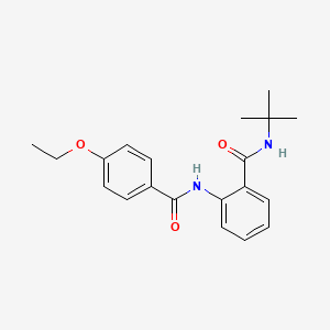 N-(tert-butyl)-2-[(4-ethoxybenzoyl)amino]benzamide