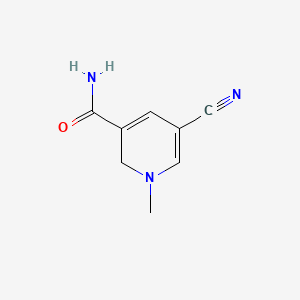 5-Cyano-1-methyl-1,2-dihydro-3-pyridinecarboxamide