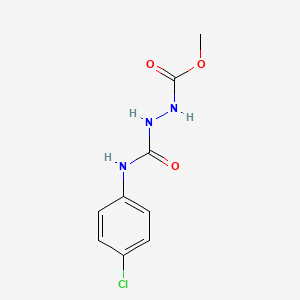 methyl 2-{[(4-chlorophenyl)amino]carbonyl}hydrazinecarboxylate