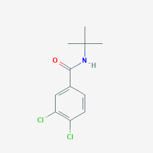 molecular formula C11H13Cl2NO B5790161 N-(叔丁基)-3,4-二氯苯甲酰胺 