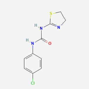 N-(4-chlorophenyl)-N'-(4,5-dihydro-1,3-thiazol-2-yl)urea