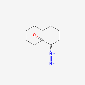 molecular formula C10H16N2O B579027 2-Diazocyclodecanone CAS No. 18208-23-6