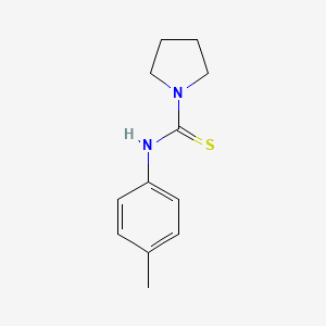 N-(4-methylphenyl)-1-pyrrolidinecarbothioamide