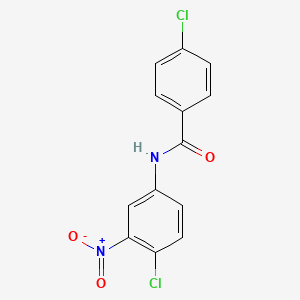 4-chloro-N-(4-chloro-3-nitrophenyl)benzamide