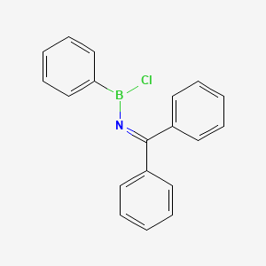 N-[chloro(phenyl)boranyl]-1,1-diphenylmethanimine