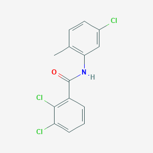 molecular formula C14H10Cl3NO B5790829 2,3-dichloro-N-(5-chloro-2-methylphenyl)benzamide 