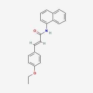 3-(4-ethoxyphenyl)-N-1-naphthylacrylamide