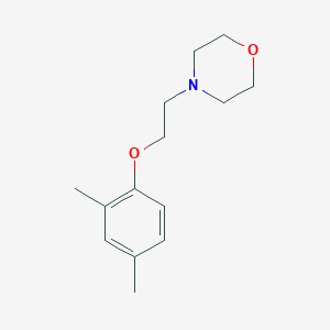 molecular formula C14H21NO2 B5790918 4-[2-(2,4-dimethylphenoxy)ethyl]morpholine 