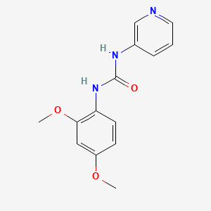 N-(2,4-dimethoxyphenyl)-N'-3-pyridinylurea