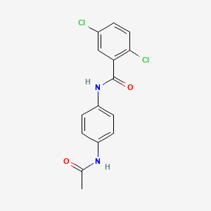 N-[4-(acetylamino)phenyl]-2,5-dichlorobenzamide