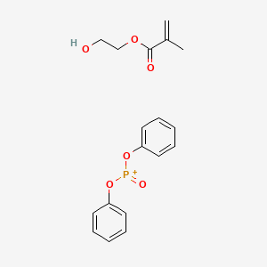 2-Hydroxyethyl 2-methylprop-2-enoate;oxo(diphenoxy)phosphanium