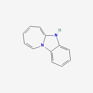 molecular formula C12H10N2 B579102 5h-Azepino[1,2-a]benzimidazole CAS No. 16977-17-6