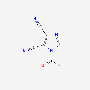 1-Acetyl-1H-imidazole-4,5-dicarbonitrile