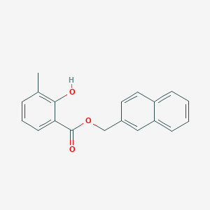 2-naphthylmethyl 2-hydroxy-3-methylbenzoate