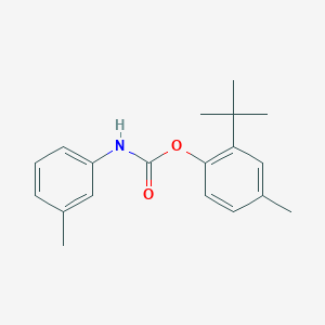 2-tert-butyl-4-methylphenyl (3-methylphenyl)carbamate