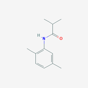 molecular formula C12H17NO B5791398 N-(2,5-dimethylphenyl)-2-methylpropanamide 