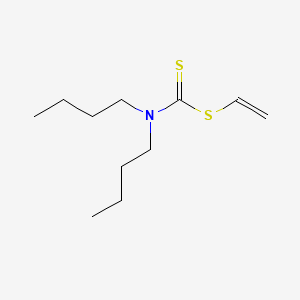 molecular formula C11H21NS2 B579144 ethenyl N,N-dibutylcarbamodithioate CAS No. 15351-45-8