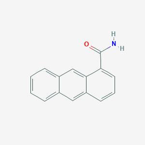 molecular formula C15H11NO B5791598 1-anthracenecarboxamide 