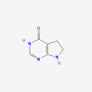 6,7-Dihydro-3H-pyrrolo[2,3-d]pyrimidin-4(5H)-one