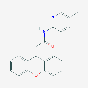 N-(5-methyl-2-pyridinyl)-2-(9H-xanthen-9-yl)acetamide