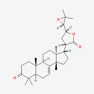 molecular formula C30H44O4 B579172 Melianone lactone CAS No. 16838-02-1