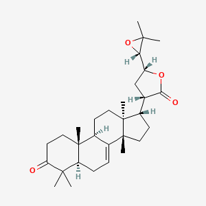 (3S,5R)-5-[(2S)-3,3-dimethyloxiran-2-yl]-3-[(5R,9R,10R,13S,14S,17S)-4,4,10,13,14-pentamethyl-3-oxo-1,2,5,6,9,11,12,15,16,17-decahydrocyclopenta[a]phenanthren-17-yl]oxolan-2-one