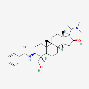 molecular formula C33H50N2O3 B579175 Buxepidine CAS No. 17934-60-0
