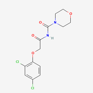 N-[2-(2,4-dichlorophenoxy)acetyl]-4-morpholinecarboxamide
