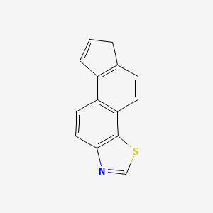 molecular formula C14H9NS B579185 6H-Cyclopenta[5,6]naphtho[2,1-d]thiazole CAS No. 19540-60-4
